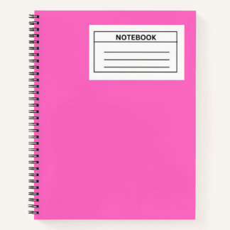 Hot-Pink-Spiral-Notebook Notizblock