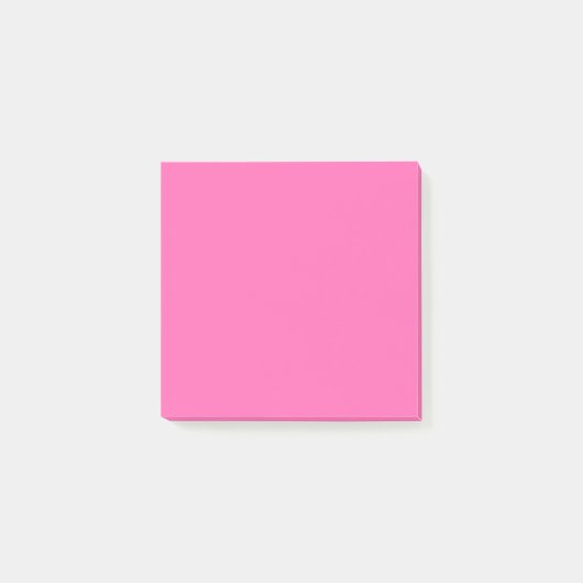 Hot Pink Square Post-it Klebezettel (Vorderseite)