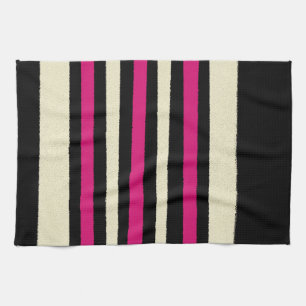 Hot Pink Stylish Trendy Geschirrtuch