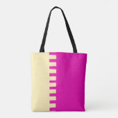 Hot Pink Stylish Trendy Tasche (Rückseite)