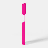 Hot Pink Summer Vibes only Typografie iPhone Hülle (Rechte Seite)