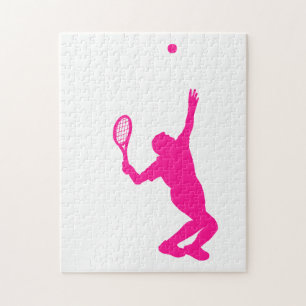 Hot Pink Tennis Puzzle