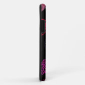 Hot Pink Triptychon Kunst Case-Mate iPhone Hülle (Hinten/Rechts)