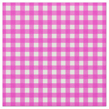 Hot Pink überprüft Gingham auf Zuhause Canning Lid