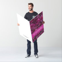 Hot Pink und Black Electric Gruß