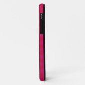 Hot Pink und Fuchsia iPhone Case-Mate iPhone Hülle (Hinten/Links)