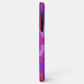 Hot Pink und Lila Glitzer Camouflage Cam Outdoorsy Case-Mate iPhone Hülle (Hinten/Links)