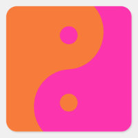 Hot Pink und Orange Yang