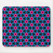 Hot Pink und Swiss Blue Mousepad (Vorne)