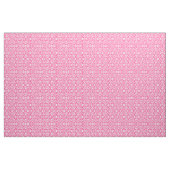 Hot Pink und White Ikat Muster Stoff (Yard (91,4 cm))