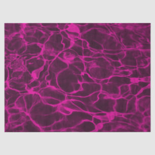 Hot Pink Unterwasser Wavy Rippling Wasser Wolke Fl Seidenpapier