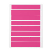 Hot Pink Wedding | Fett Farbe einladen (Bogen)