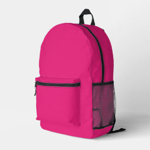 Hot Pink Wedding Fett Farbe einladen Bedruckter Rucksack
