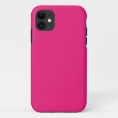 Hot Pink Wedding | Fett Farbe einladen Case-Mate iPhone Hülle (Rückseite)