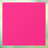 Hot Pink Wedding | Fett Farbe einladen Fensteraufkleber (Blatt 3)