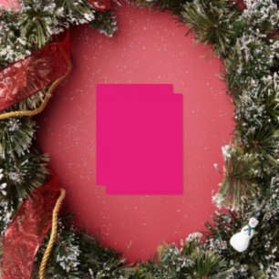 Hot Pink Wedding Fett Farbe einladen Folien Feiertagspostkarte
