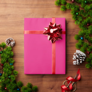Hot Pink Wedding Fett Farbe einladen Geschenkpapier