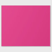 Hot Pink Wedding | Fett Farbe einladen Geschenkpapier (Flach)