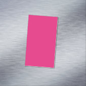 Hot Pink Wedding | Fett Farbe einladen Magnetische Visitenkarte (Beispiel)