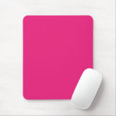 Hot Pink Wedding | Fett Farbe einladen Mousepad (Mit Mouse)