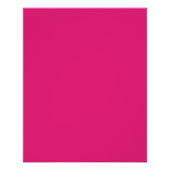 Hot Pink Wedding | Fett Farbe einladen Poster (Vorderseite)