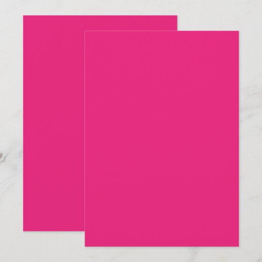 Hot Pink Wedding | Fett Farbe einladen Save The Date (Vorne/Hinten)