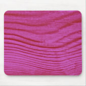 Hot Pink Wood Grain Mousepad (Vorne)