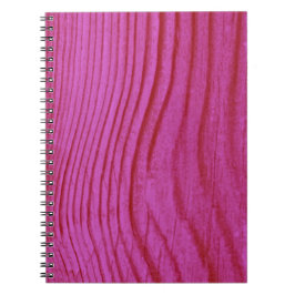 Hot Pink Wood Notizblock