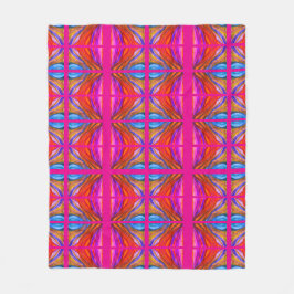 Hot Pink Wüste Inspirationen Fleece Decke