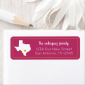 Hot Pink & Yellow Zuhause Sweet Zuhause - Texas Mo (Insitu)