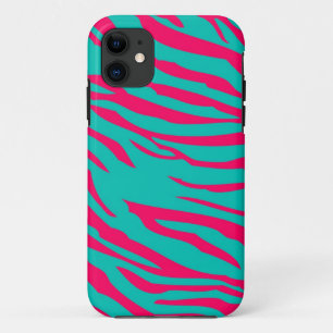 Hot Pink Zebra iPhone 5 Mate Barely There™ Fall Case-Mate iPhone Hülle