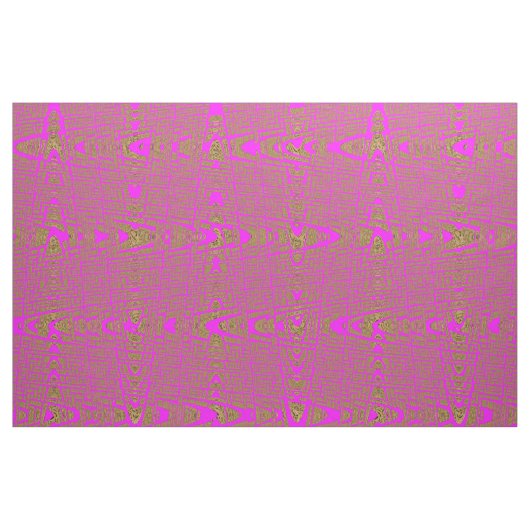 Hot Pink Zigzag Leopard Druckmuster Stoff (Fat Quarter (45,7 x 55,9 cm))