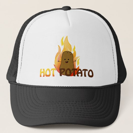Hot Potato, Funny Food Truckerkappe (Vorderseite)