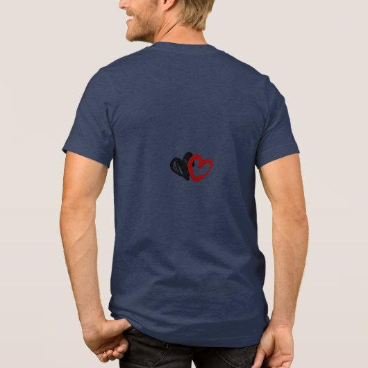 Hot Potato | Funny Potato Pub Tri-Blend Shirt (Rückseite)