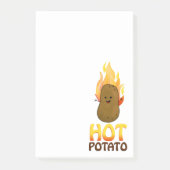Hot Potato Post-it Klebezettel (Vorderseite)