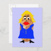 Hot Potato Postkarte (Vorne/Hinten)