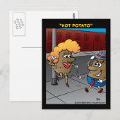 "Hot Potato" Postkarte (Vorne/Hinten)
