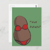 Hot Potato Postkarte (Vorne/Hinten)