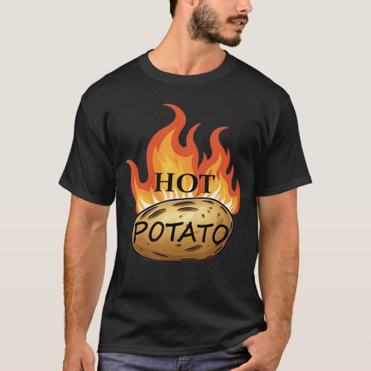 Hot Potato retro T-Shirt (Vorderseite)