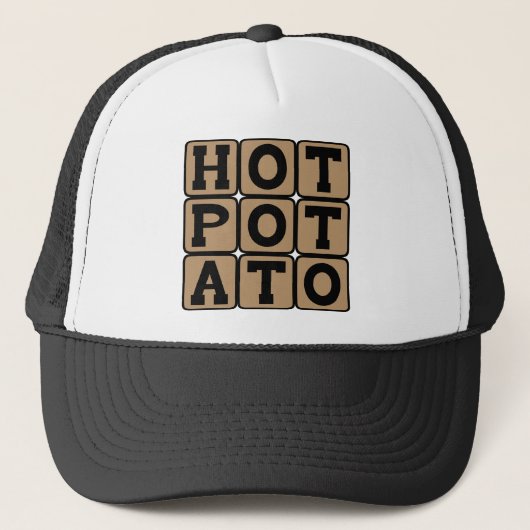 Hot Potato - Spiel Truckerkappe (Vorderseite)