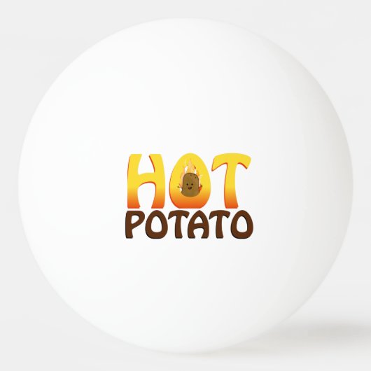 Hot Potato Tischtennisball (Rückseite)