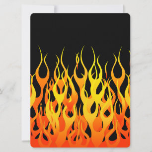 Hot Racing Flames Graphic