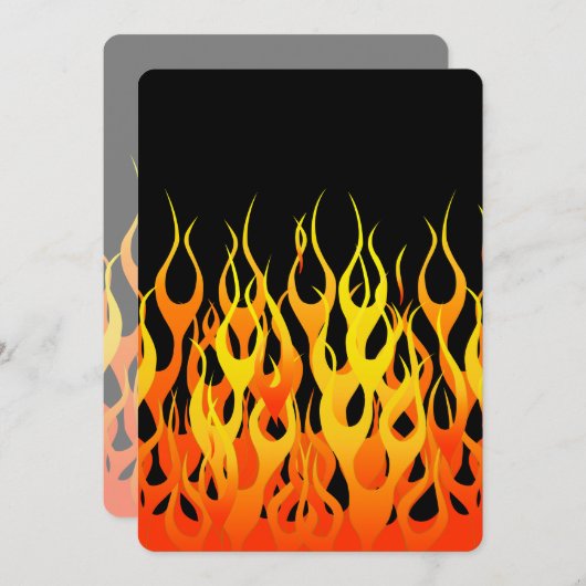 Hot Racing Flames Graphic (Vorne/Hinten)