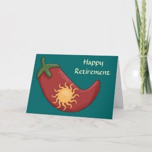 Hot Red Chili Pepper Retirement - Western Karte