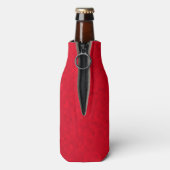 Hot Red Mosaic, Flaschenkühler (Flasche Rückseite)