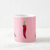 Hot Red Pepper Design-Tasse Kaffeetasse (Mittel)