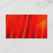 Hot Red Visitenkarte (Rückseite)