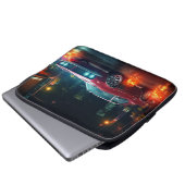 Hot Red Wheels Cinematic Auto Laptop Sleeve (Vorne Knopf)