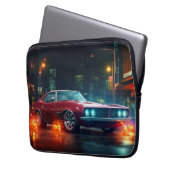 Hot Red Wheels Cinematic Auto Laptop Sleeve (Vorderseite Links)