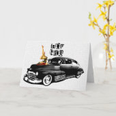 Hot Ride Birthday Karte (Gelbe Blume)